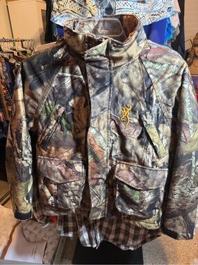 Browning Kids' Camo Insulated Jacket - Realtree Brown/Green